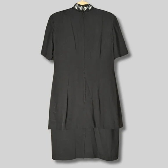 Vintage Karin Stevens Dress Sz 10 - Picture 2 of 4